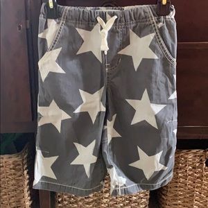 Mini Boden LONG board shorts boys size 7